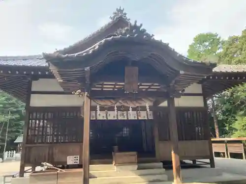 萩岡神社の本殿・本堂