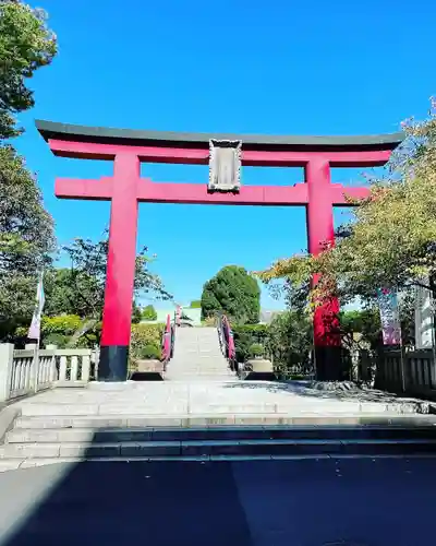 亀戸天神社の鳥居