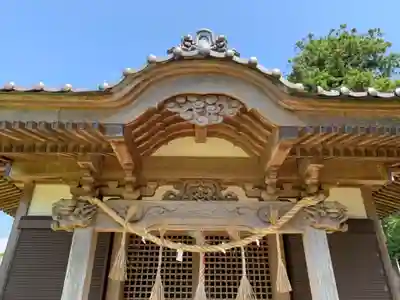 江場土神社の本殿・本堂