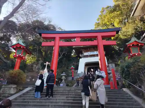 江島神社の鳥居