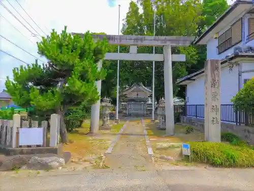 削栗神社（千秋町勝栗）の鳥居