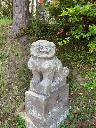 犬飼神社の狛犬