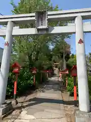 平出雷電神社の鳥居