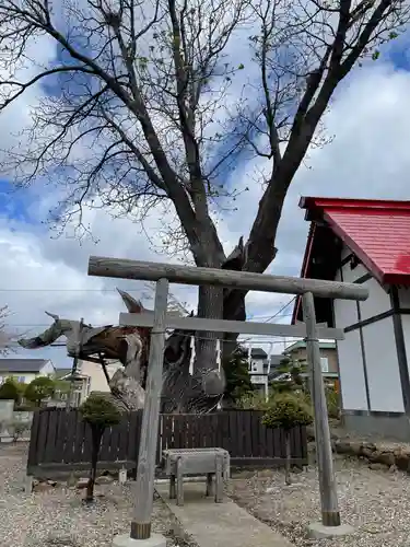 一本栗地主神社の自然