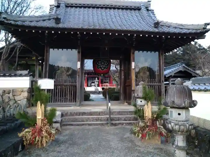 櫟野寺の山門・神門