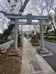 前原御嶽神社の鳥居