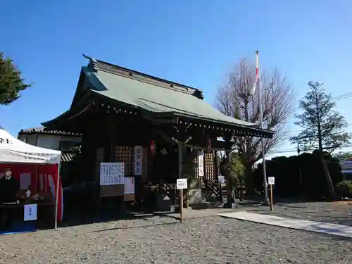 諏訪神社の本殿・本堂