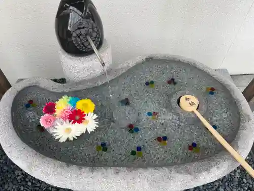 奈加美神社の手水舎