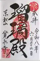 寛永寺(根本中堂)の御朱印