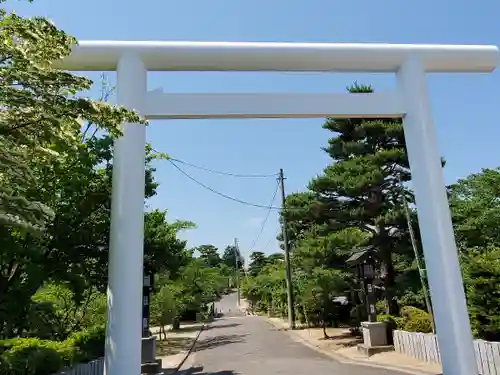 開成山大神宮の鳥居