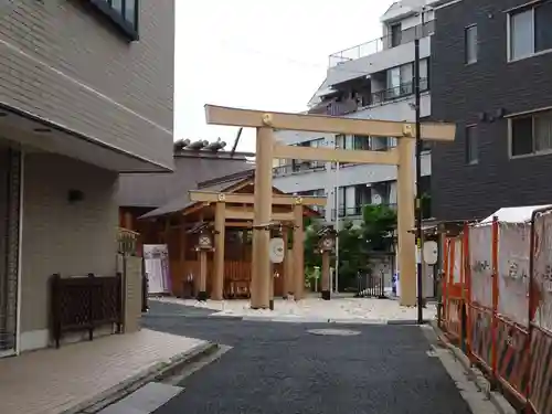 【閉業】小石川大神宮の鳥居