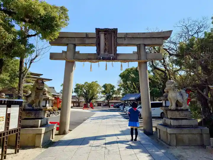 方違神社の鳥居