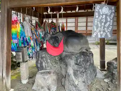 牛嶋神社の像