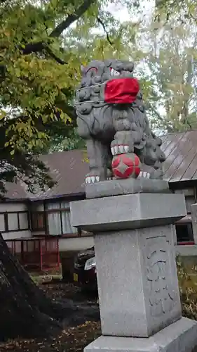 豊平神社の狛犬