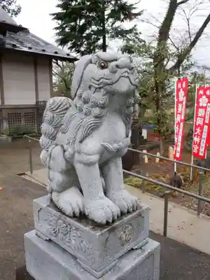 櫻岡大神宮の狛犬