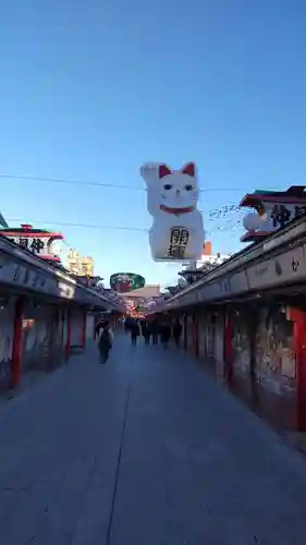 浅草寺の景色