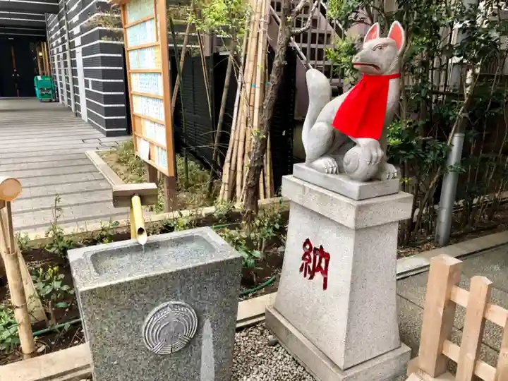 茶ノ木神社の狛犬