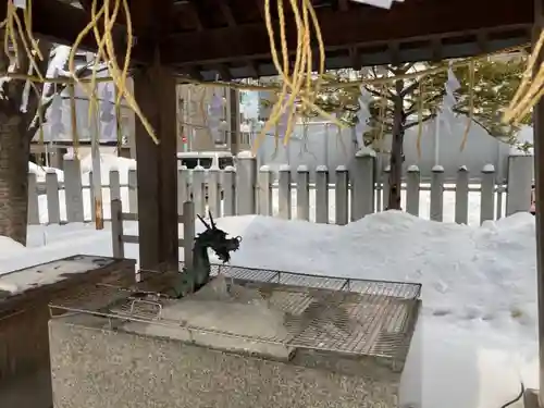 北海道神宮頓宮の手水舎