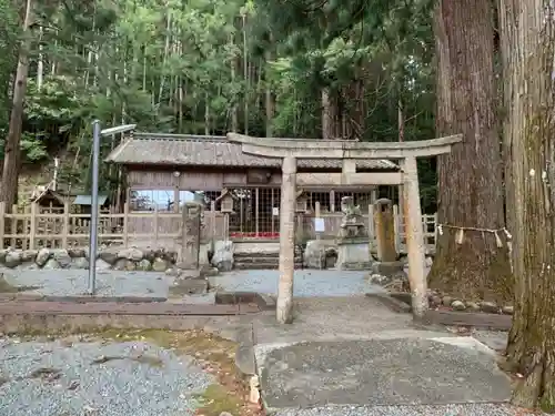 三瀬谷神社の鳥居