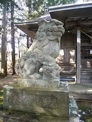 見渡神社の狛犬