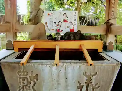 鳩ヶ谷氷川神社の手水舎