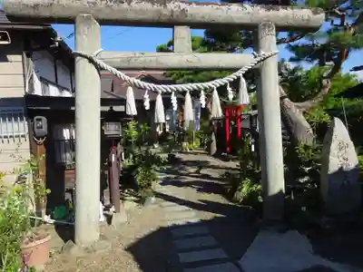 御嶽山神社の鳥居