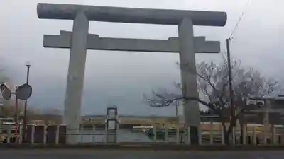 息栖神社の鳥居