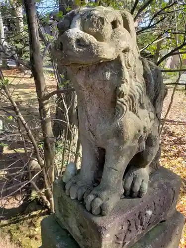 柳田神社の狛犬