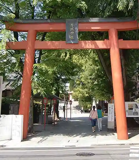 赤城神社の鳥居