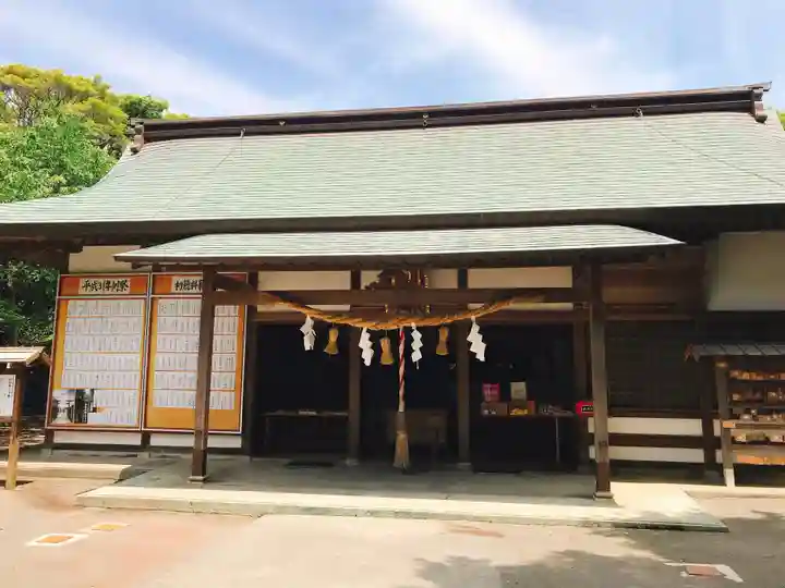 白羽神社の本殿・本堂