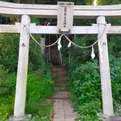 大麻止乃豆乃天神社の鳥居