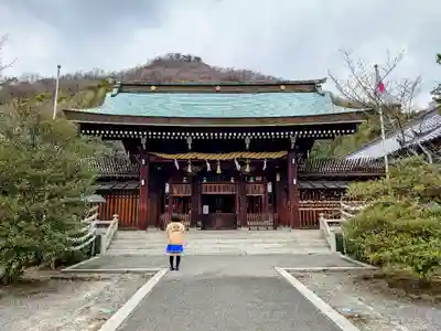 愛媛縣護國神社の本殿・本堂