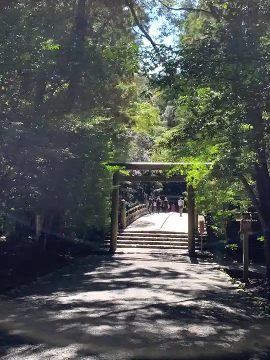 伊勢神宮内宮(皇大神宮)の鳥居