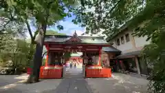 馬橋稲荷神社の山門