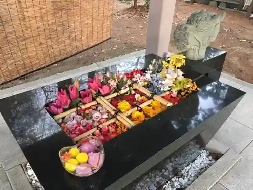 大谷地神社の手水舎