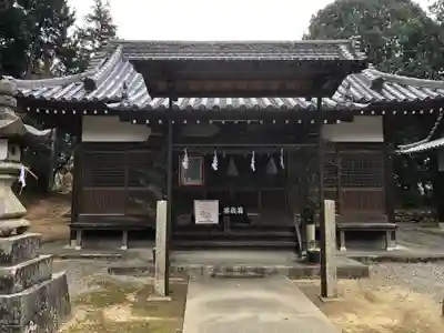 宇閇神社の本殿・本堂