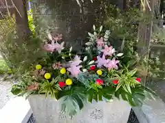 國魂神社の手水