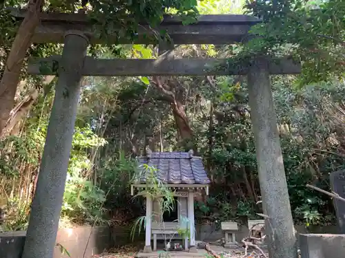 稲荷神社の鳥居