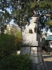 下神明天祖神社の狛犬