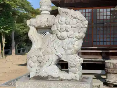 喜多浦八幡大神神社の狛犬