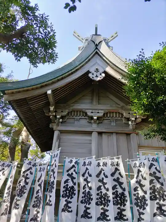 八百富神社の本殿・本堂