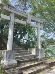 女浅間神社の鳥居