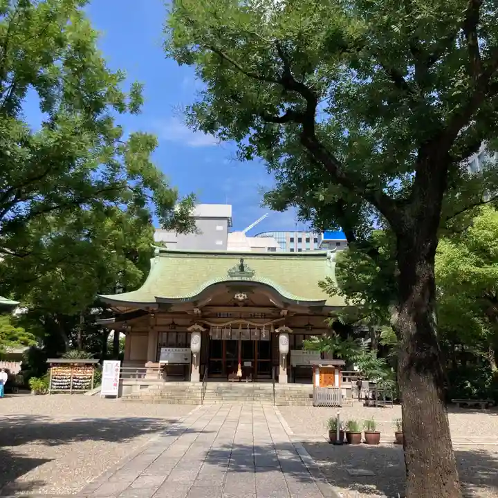 坐摩神社の本殿・本堂