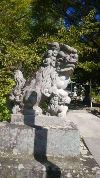 温泉神社~磐梯熱海温泉~の狛犬