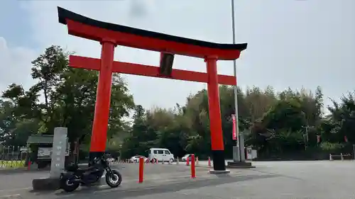 白笹稲荷神社の鳥居