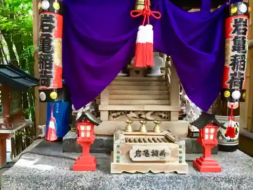 岩亀稲荷社の本殿・本堂