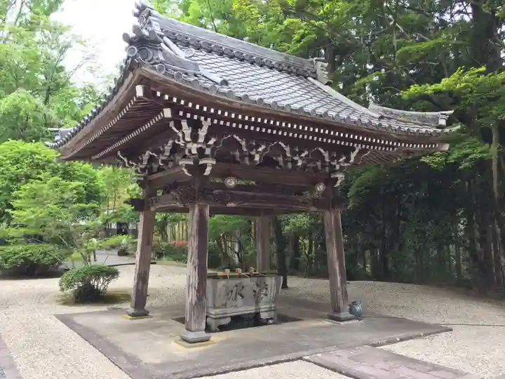 正眼寺の手水舎