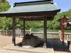 葛城神社の手水