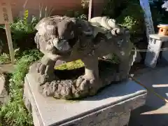 日枝神社水天宮の狛犬