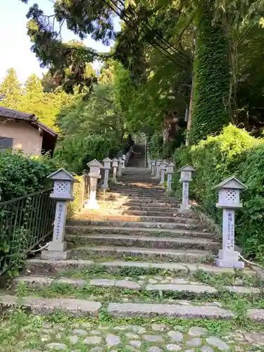 湯泉神社の景色